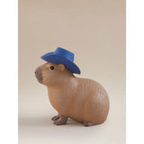 ASDA Capybara Ornament with Cowboy Hat - 13.5 x 9 x 15.5cm- Buy online at McGrocer