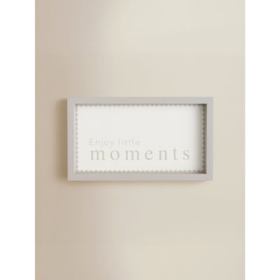 Stacey Solomon Natural Little Moments sign 26x15cm, UK version