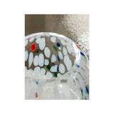 Creative Pursuits confetti vase multi-coloured glass 13x13x17cm (British brand)