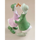 Raincoat duck ornament hand painted 22.5cm garden decoration (British brand)