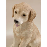 Hand painted dog garden ornament 26.3cm (British brand)