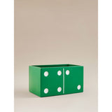 Green domino planter modern design (British brand)