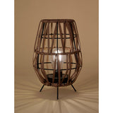 Brown Wild Country solar lantern 25cm - British product