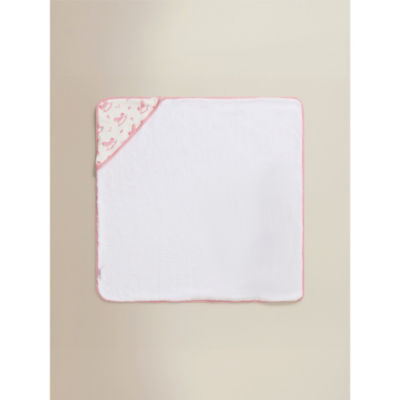 Stacey Solomon pink horses towel 75x75cm, imported from the UK