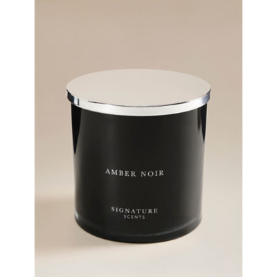 Signature Scents Amber Noir XL candle - British product