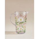 ASDA Outdoor Floral Embossed Pitcher- Buy online at McGrocer