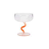 George Home plastic picnic coupe orange wiggle stem - British product