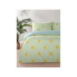 ASDA Green Sun Icon Reversible Duvet Set Single- Buy online at McGrocer