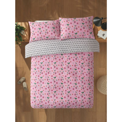 ASDA Pink Cherry Skulls Duvet Set King- Buy online at McGrocer