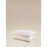 White and yellow sunshine pillowcase pair 74cm x 48cm, UK version