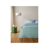 ASDA Isle Life Multi-coloured Printed Bedspread & Pillow Sham Set, 200 x 220 cm- Buy online at McGrocer