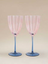 ASDA Pink Two-Tone Wine Glasses - Set of 2- Buy online at McGrocer