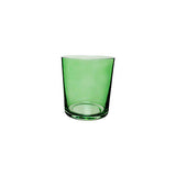 Coloured single glass tableware - British product