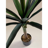 topiary yucca tree forest green 90cm (British brand)