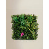 Topiary mixed flower wall panel 50x50cm (British brand)