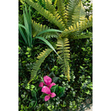 Topiary mixed flower wall panel 50x50cm (British brand)