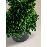 Artificial topiary spiral tree forest green 80cm (British brand)
