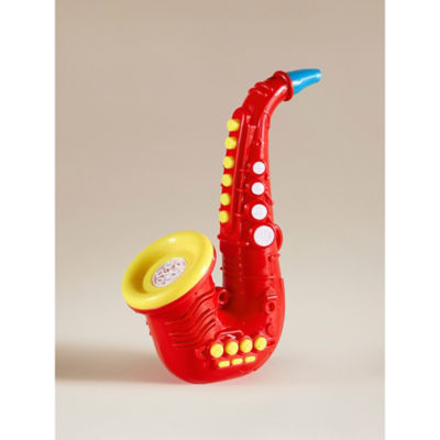 Hapello saxophone bubble machine multicoloured toy, UK version