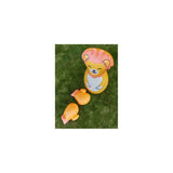 Hapello lion inflatable bop bag with gloves (British brand)