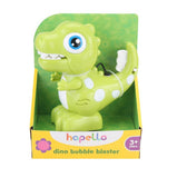 Green Dino Bubble Blaster bubble toy - British product