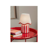 ASDA Red Striped Battery Lamp- Buy online at McGrocer