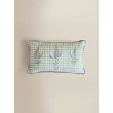 Stacey Solomon purple floral cushion 50x30cm, UK version