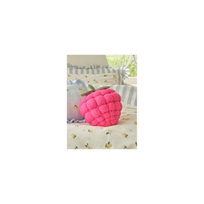 Stacey Solomon purple raspberry-shaped cushion 30cm (British brand)