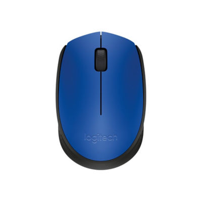 Logitech M171 blue wireless mouse (British brand)