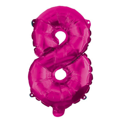 George helium balloon number 8 95cm - British product
