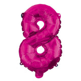 George helium balloon number 8 95cm - British product