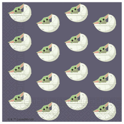 Paper napkins The Mandalorian 20pk, imported from the UK