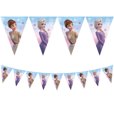 Disney Frozen Paper Bunting Wind Spirit 230cm - British product