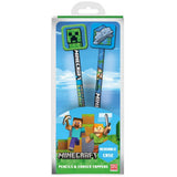 Minecraft Pencils Set stationery imported from the UK