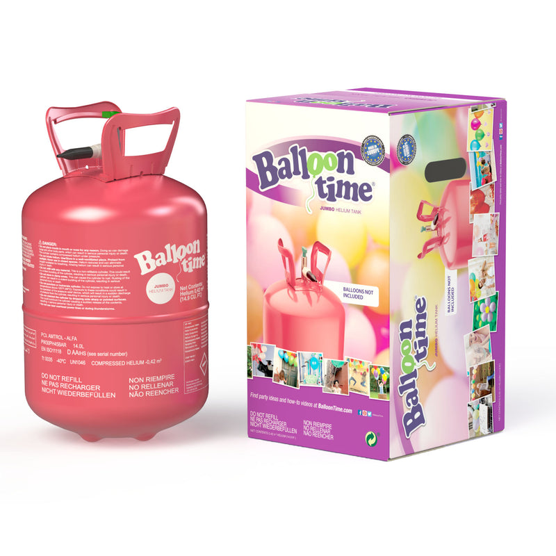 Balloon Time helium canister 50CT - British product