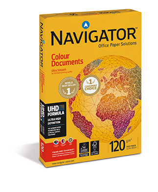 Navigator Colour Documents copy paper 250 sheets A4, imported from the UK