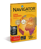 Navigator Colour Documents copy paper 250 sheets A4, imported from the UK