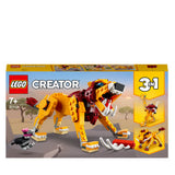 LEGO Wild Lion building set 31112, imported from the UK