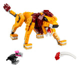 LEGO Wild Lion building set 31112, imported from the UK