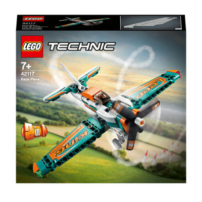 LEGO Technic Race Plane building set 154 pieces, imported from the UK