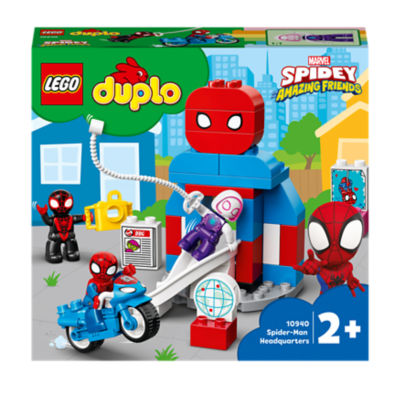 LEGO DUPLO Spider-Man Headquarters building toy set - British product