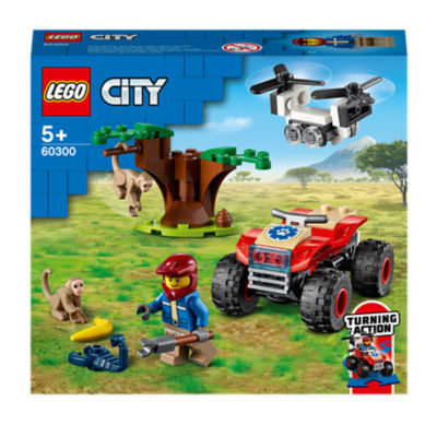 LEGO City Wildlife Rescue ATV toy set, UK version