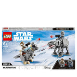 LEGO Star Wars AT-AT vs Tauntaun Microfighters building set (British brand)