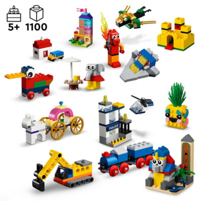 LEGO Classic 90 Years of Play building set with 1,100 pieces, UK version