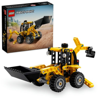 LEGO Technic Backhoe Loader construction toy, UK version