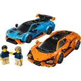 LEGO Speed Champions Lamborghini Revuelto Huracán STO building set, imported from the UK