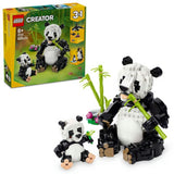 LEGO Wild Animals Panda Family 3in1 building toy (British brand)