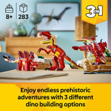 LEGO Fierce Dinosaur building set, UK version