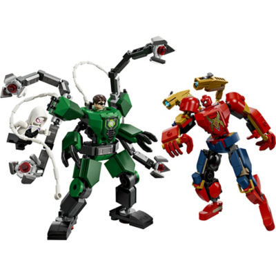 LEGO Marvel Mech Battle Spider-Man vs. Doc Ock set (British brand)