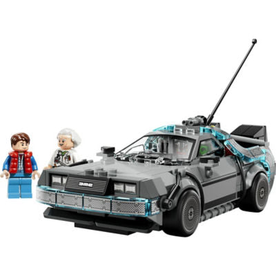 LEGO Back to the Future Time Machine building set, imported from the UK