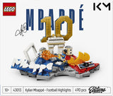 LEGO Kylian Mbappé display model kit - British product